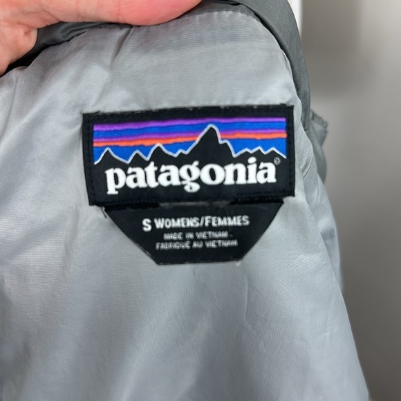 Patagonia Gray Nano Puff Winter Puffer Zip-Up Jacket Small - Picture 8 of 12